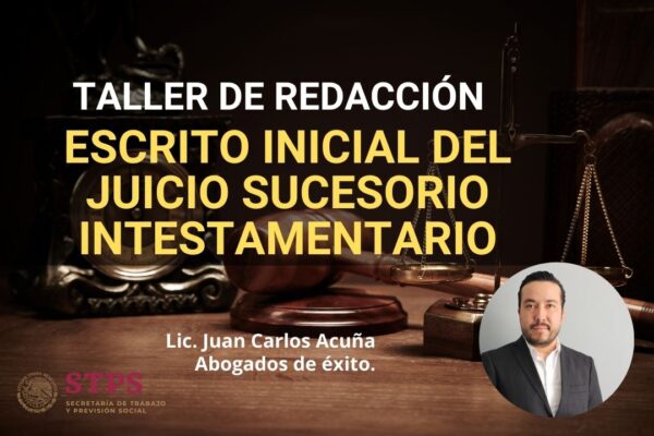 Escrito inicial juicio sucesorio intestamentario.