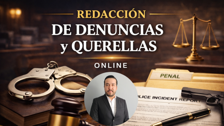 Redacción de Denuncias y Querellas