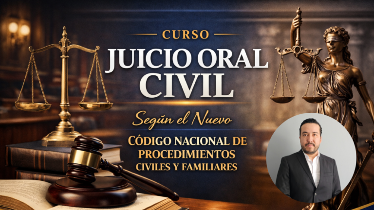 Juicio oral Civil de acuerdo al nuevo Código Nacional de Procedimientos Civiles y Familiares