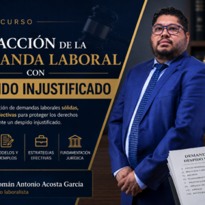 Redacción de Demanda Laboral por Despido Injustificado.