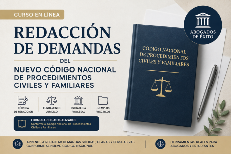 Redacción de demandas.