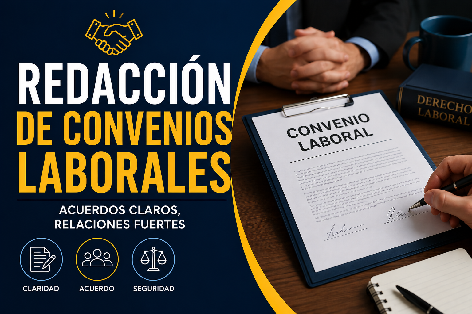 Redacción de convenio laborales