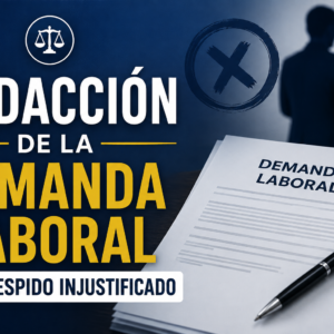 Redacción de la Demanda Laboral por Despido Injustificado.