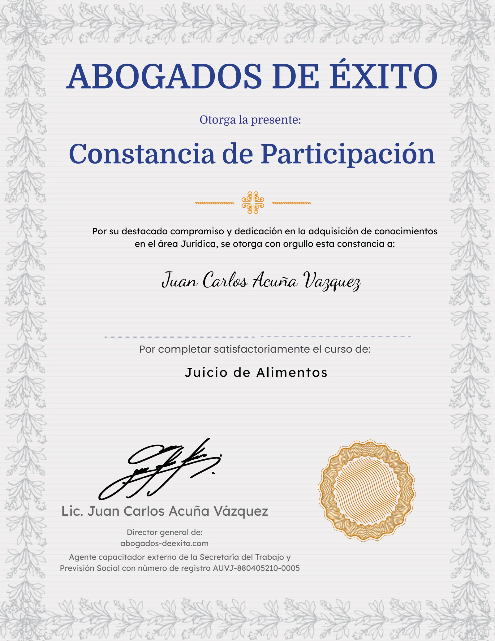 Juicio de Alimentos